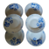6 Moulin des Loups soup plates