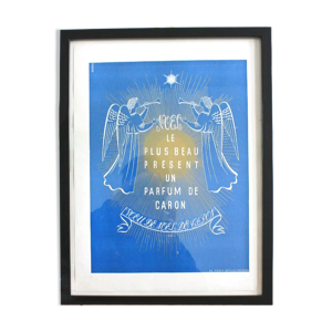 Parfum Caron ange Noël affiche