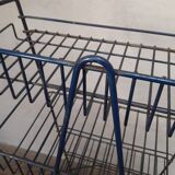 Display metal store shelves