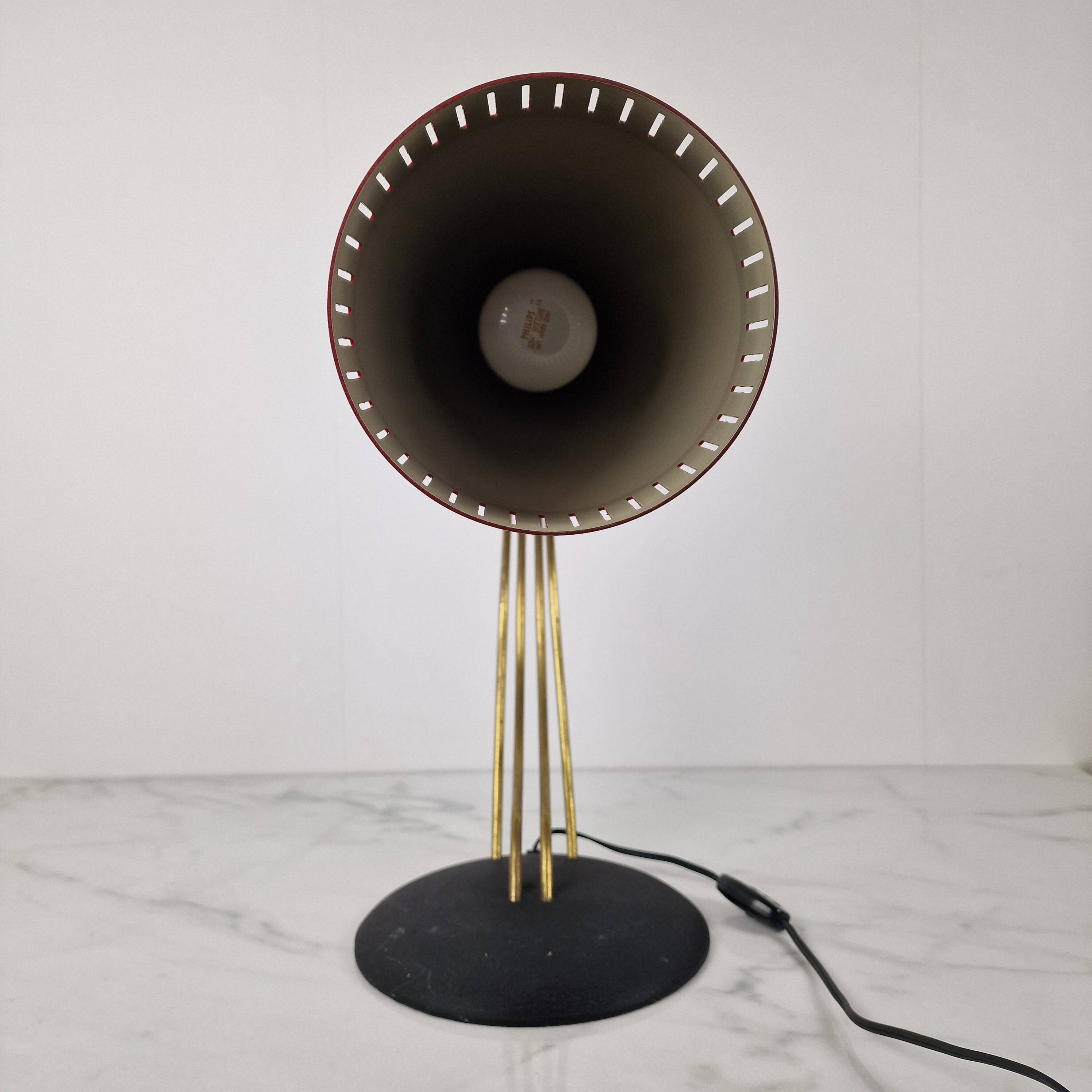 Rare Adjustable BAG Turgi Desk Lamp – Switzerland, circa 1950s