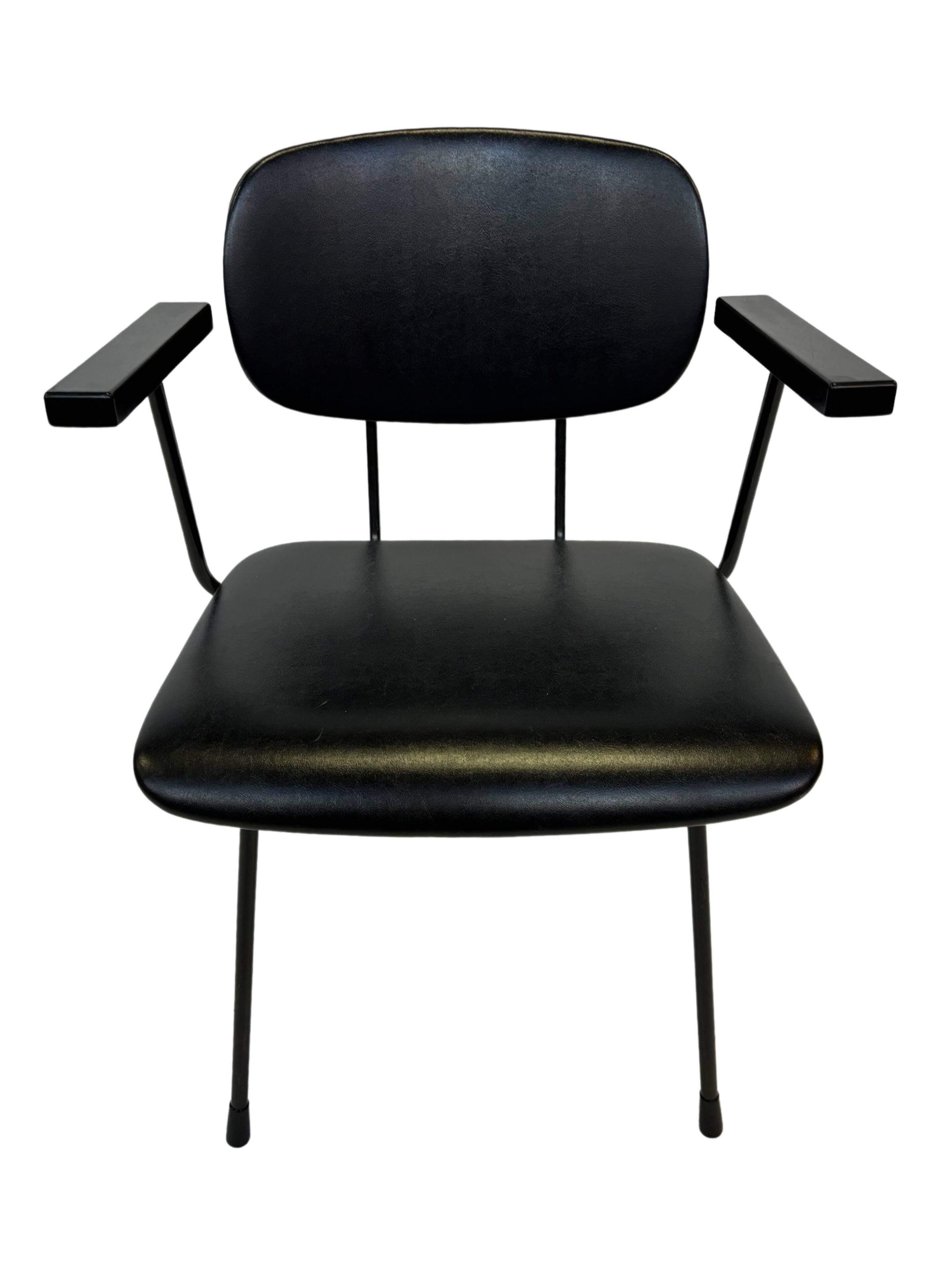 Vintage Gispen model 216 chair Wim Rietveld Design