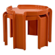 Pair of side tables by Giotto Stoppino for Kartell, 1970.