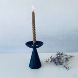 Scandinavian style wooden candle holder