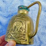 Copper pourer persian qajar calligraphy -islamic art