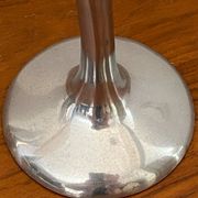 Bougeoir en fonte d’aluminium de forme organique