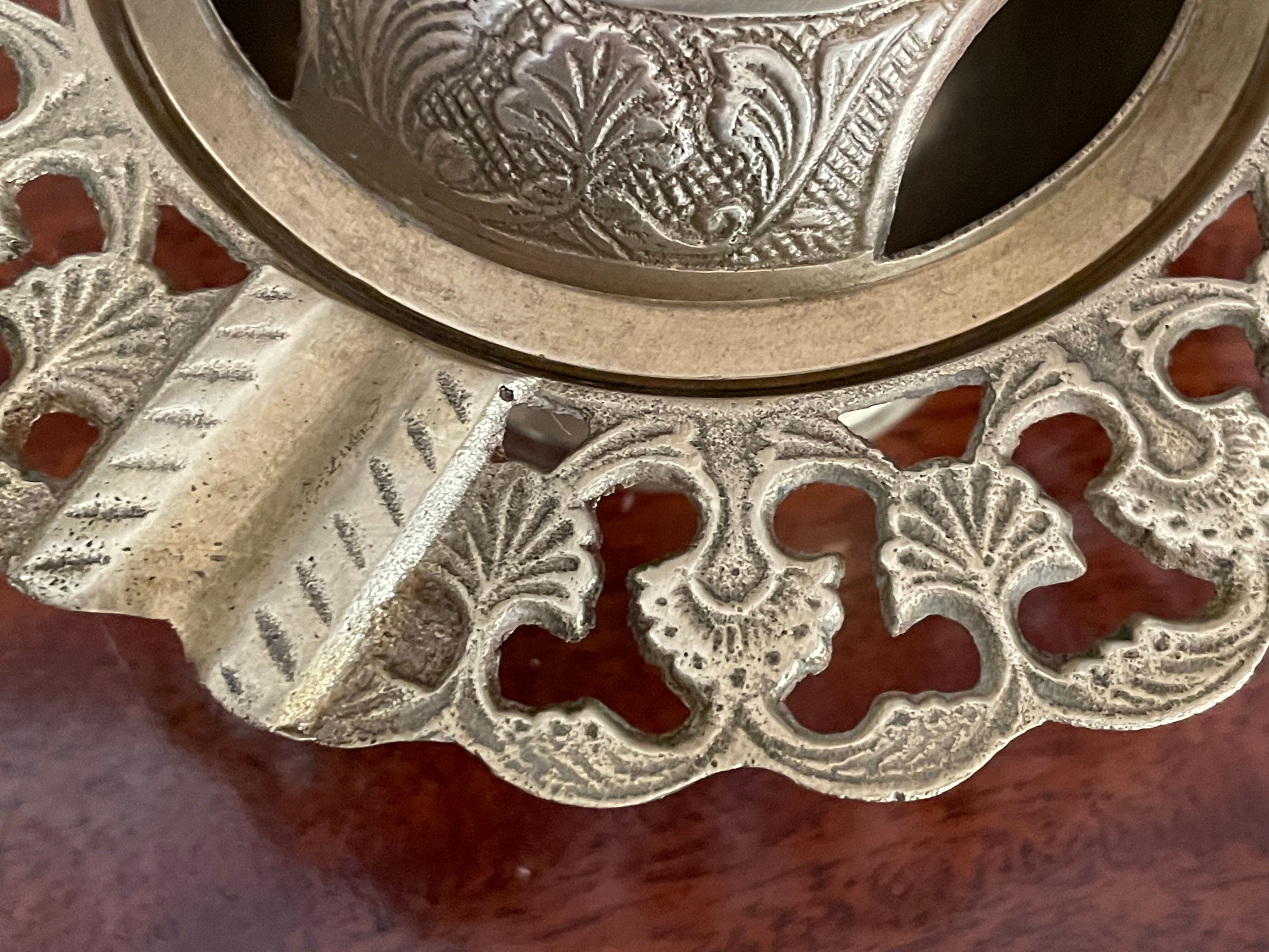 Vintage brass ashtray