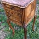 Table de chevet style louis XV en bois et marbre années 20's