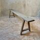 Pair of rustic benches