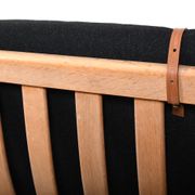 Børge Mogensen Sled Chairs BM-2254 and Stool 1960s