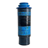 Bitossi by Aldo Londi Lidded XL Chamotte Vase, Handcrafted in Italy, C. 19