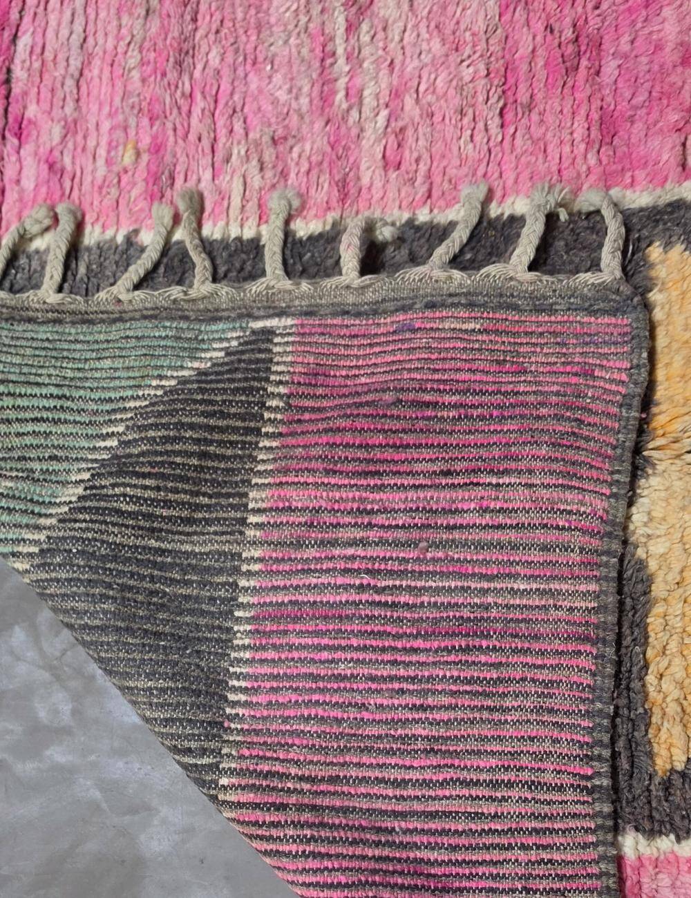 Berber Carpet Pink - 249 x 158 cm
