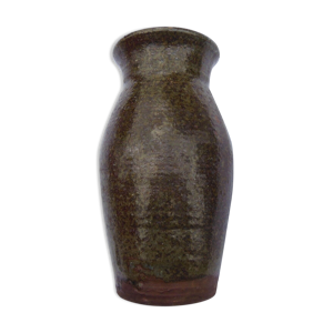Vase en ceramique mouchetée