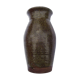 VASE IN SPECKLED AND GLAZED CERAMIC -MONOGRAMMED - TO BE IDENTIFIED