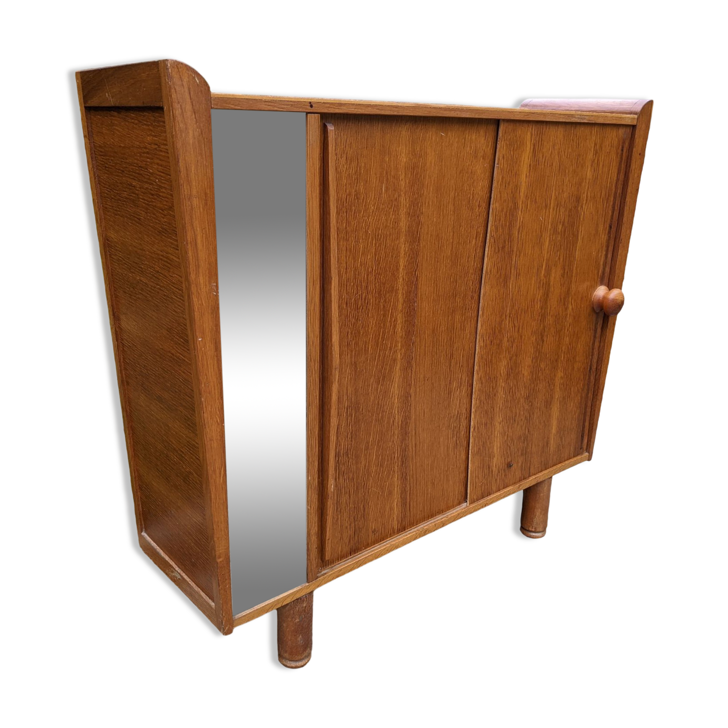 Old vintage Scandinavian doll wardrobe circa 1970