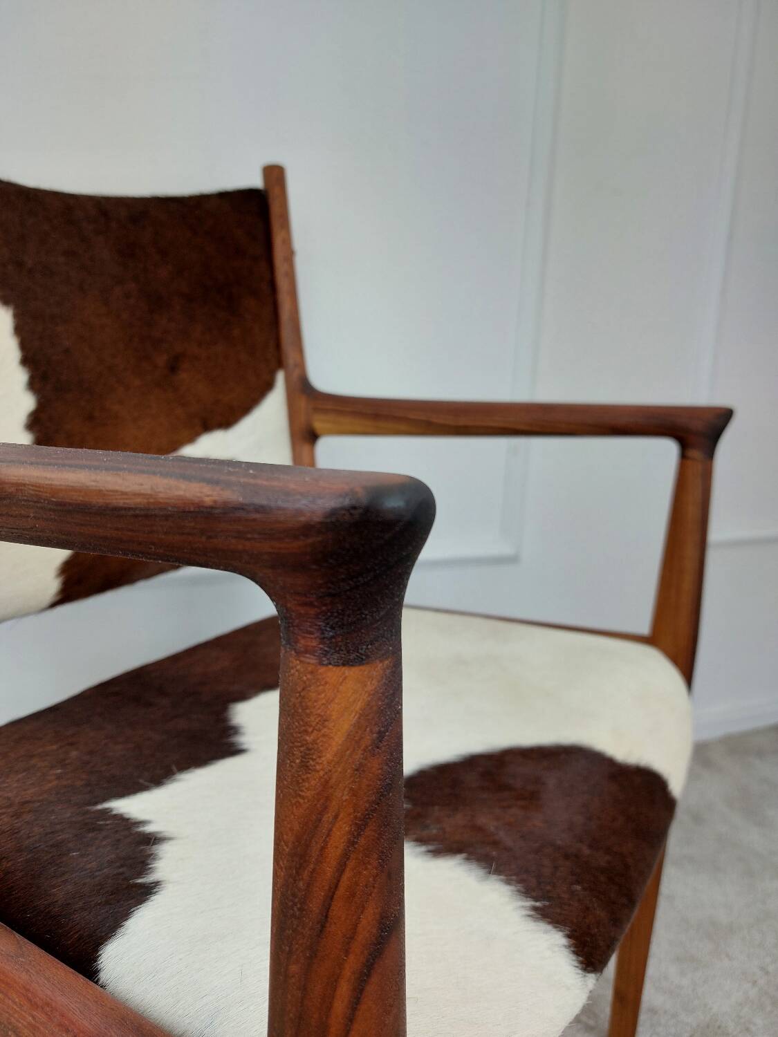 Fauteuil JH513 par HJ Wegner pour Johannes Andersen
