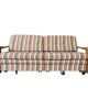 Canapé vintage en bois / canapé-lit / sofa