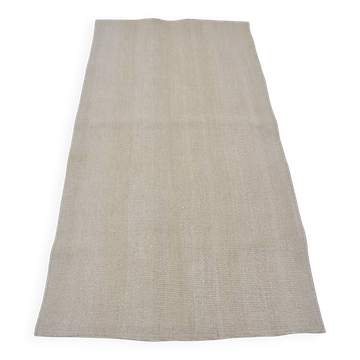 Petit kilim en chanvre vintage antique sku 3989