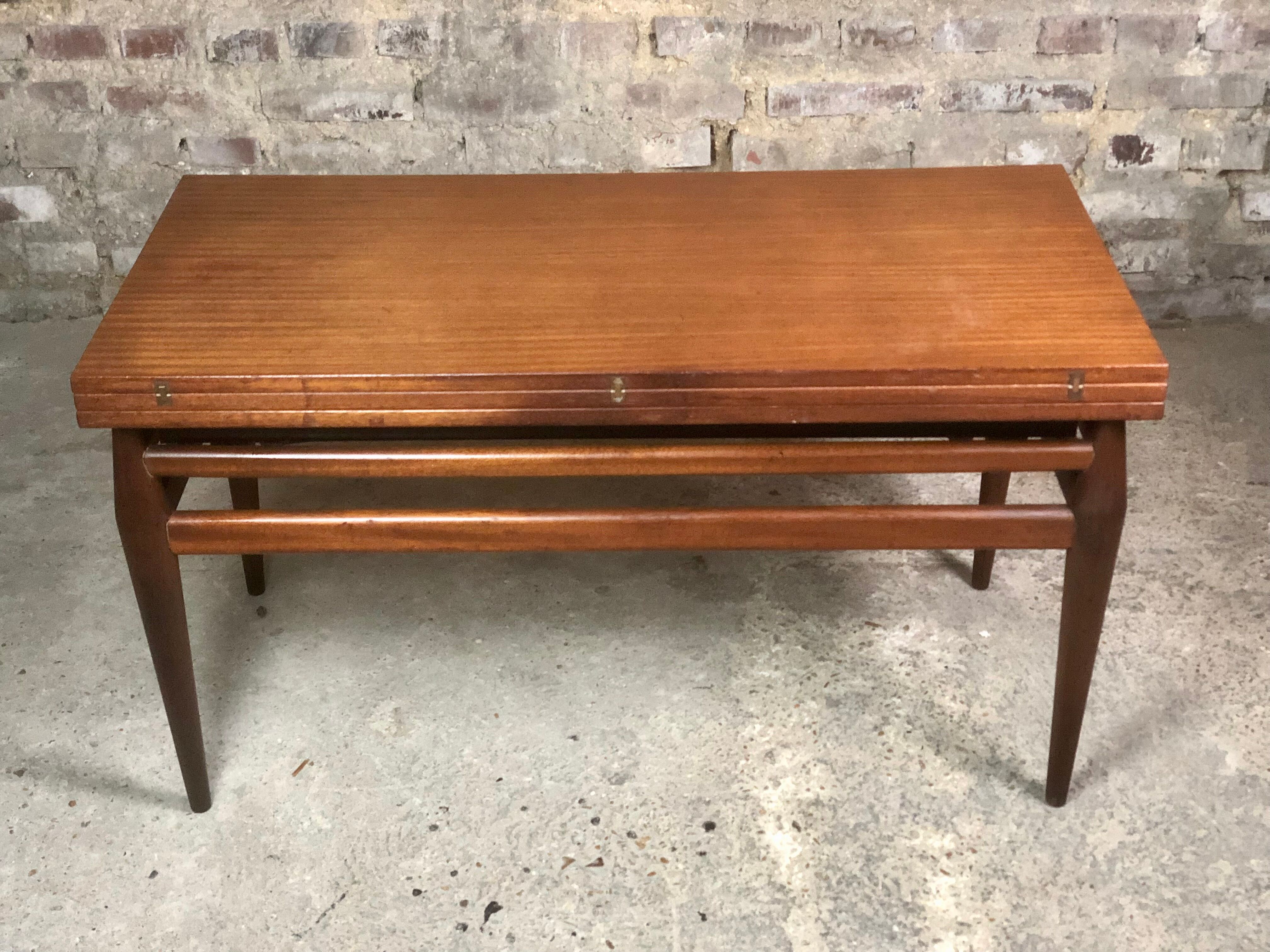 Scandinavian high modular coffee table 1960