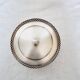 Sugar bowl, pot or cup with lid in Brushed Silver Metal 8Gr
