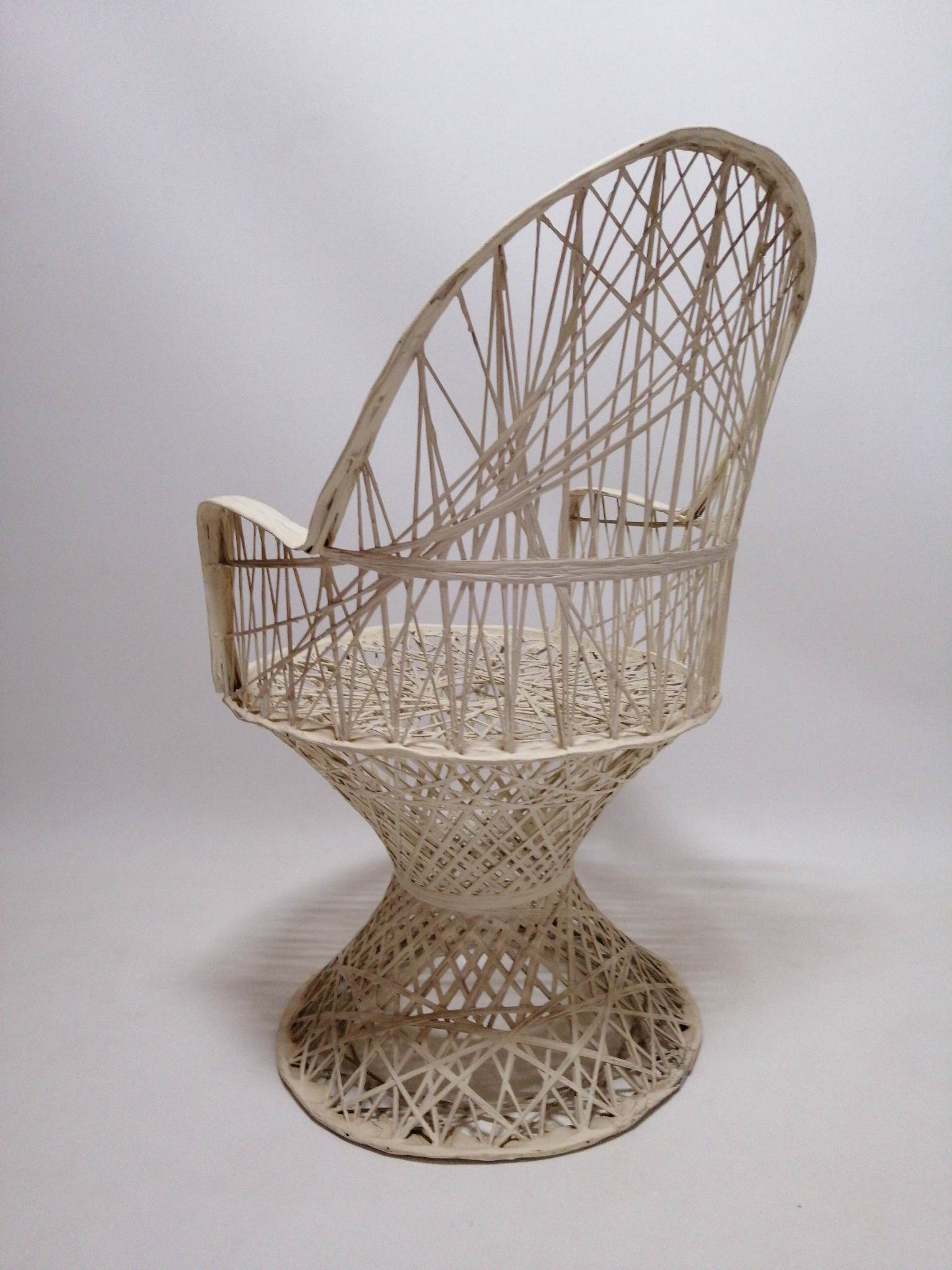 Set of four garden chairs 1960s.