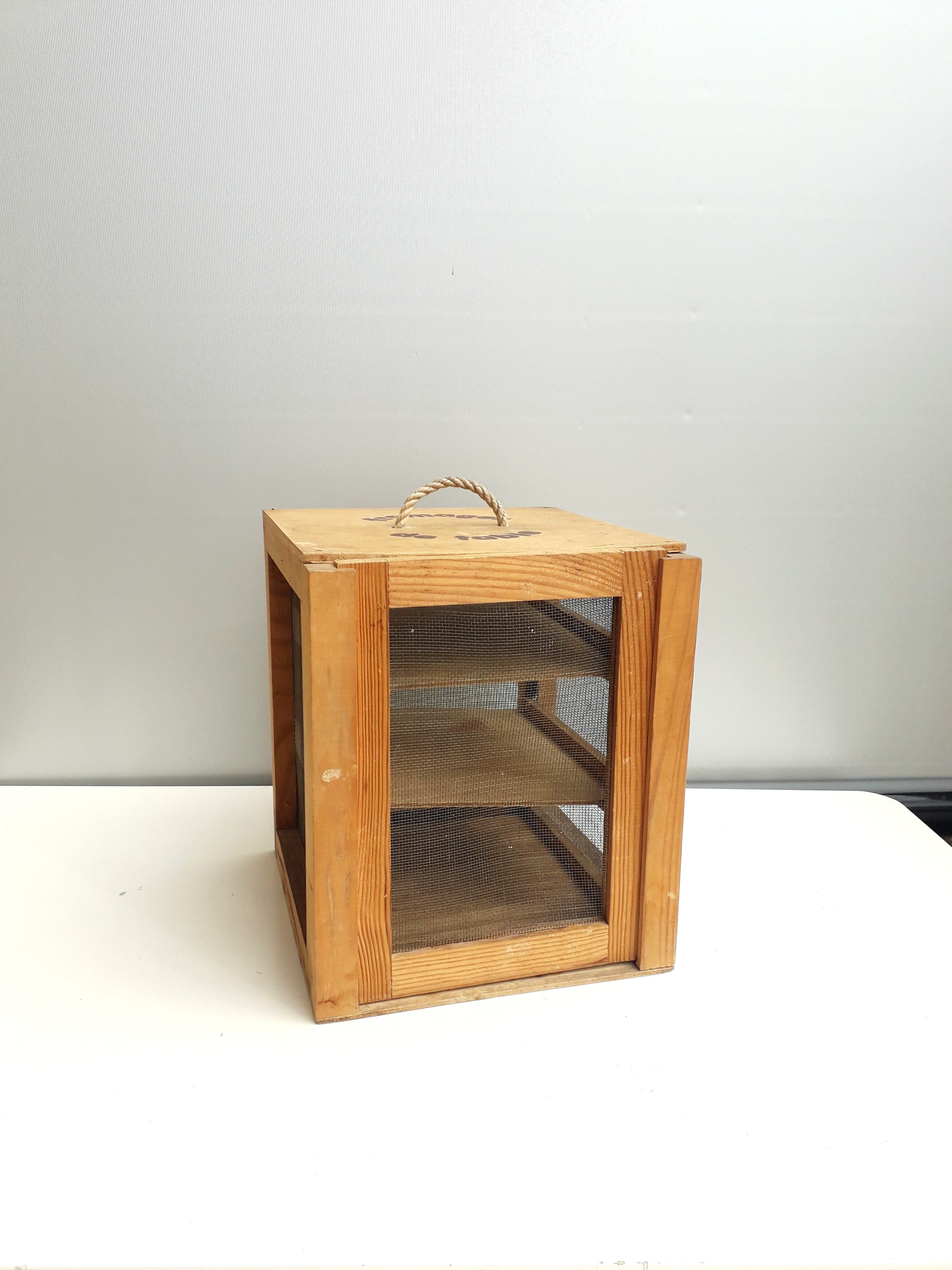 Wood cheese cage - 1990