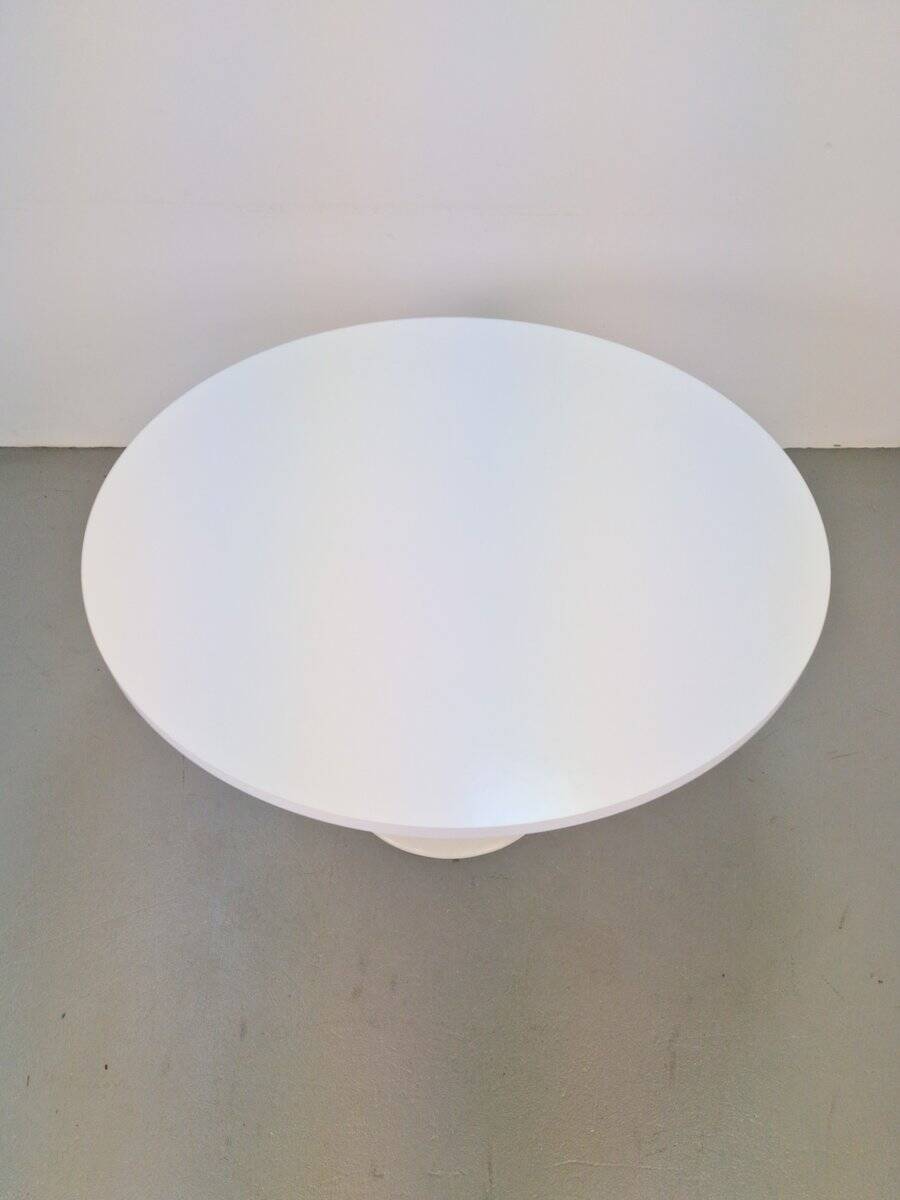 Chaises Tulipe Vintage et Table à Manger dans le style d'Eero Saarinen, années 1970, Ensemble de 5