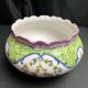 Sèvres, 20th century porcelain tripod planter with floral decoration