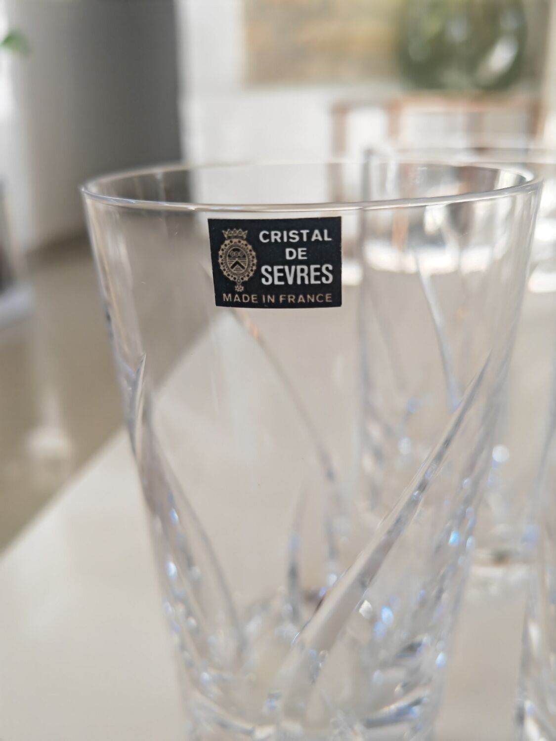 Niagara Cristal glasses from Sèvres