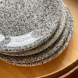 4 Castelforte dessert plates.