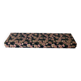 Old haberdashery box in flower fabric