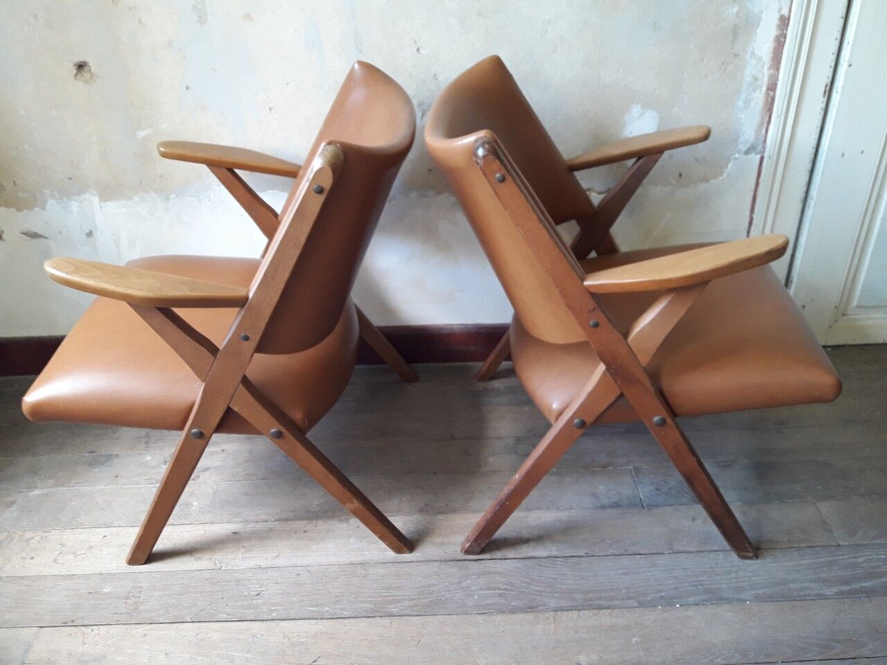 Pair of chairs Dal Vera, 1950