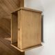 Bedside table compass legs