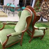 Deux fauteuils Louis Philippe