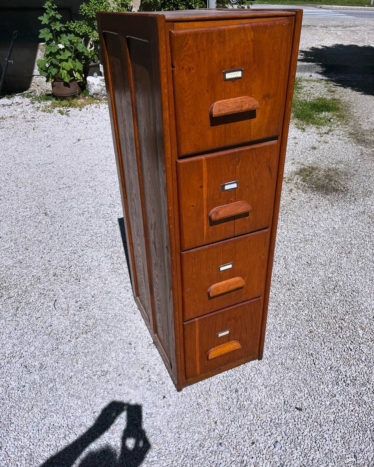Trade furniture with column drawer 1930