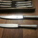 24 silver metal knives ercuis