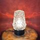 Vintage glass bedside lamp