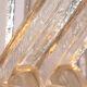 Glass wall light from PoliArte, Italy, 1970s