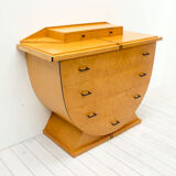Art Deco Design Maple Chest of Drawers by Roche Bobois, 1980s