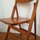 Wooden folding chair 50s