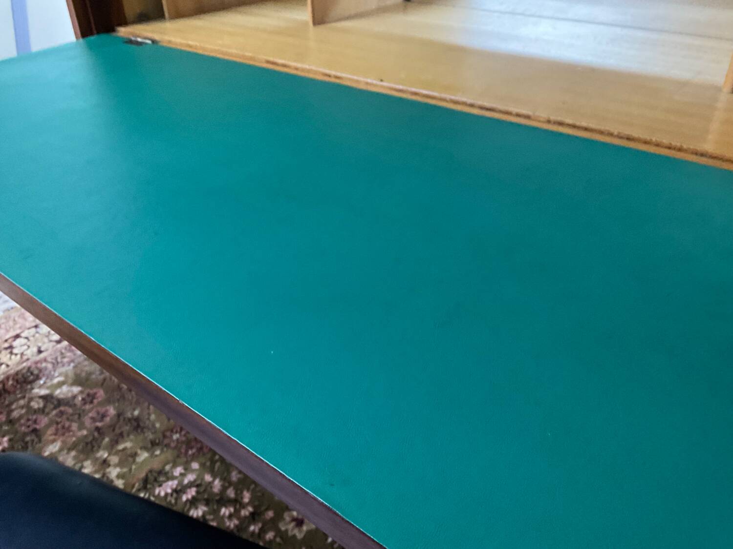 Vintage teak bar/secretary cabinet