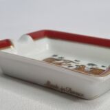 Hermès ashtray decorated with cheetahs, 8 cm