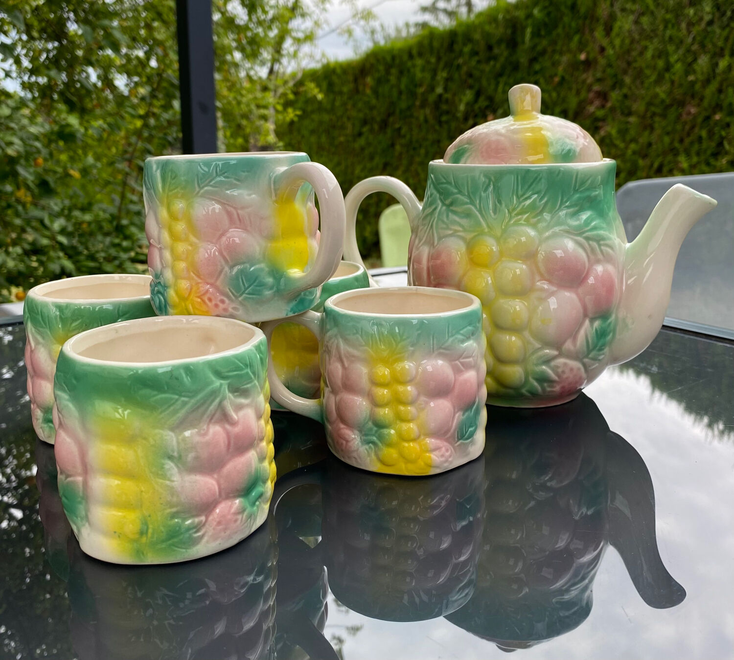 Slush tea service