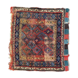 Antique Shahsavand tribal horse cover mat 105x95 cm