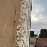 Miroir bois sculpté