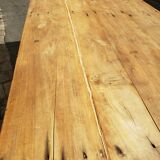 Farm or workshop table on trestles
