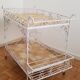 Vintage wrought iron serving trolley from the 1970s