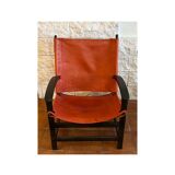 Vintage safari armchair