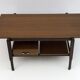 Ico Parisi Mid-Century Modern Italian Mahogany Coffee Table, 1950s