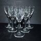 Set of 6 Chantilly liqueur glasses in cut crystal from SAINT-LOUIS signed 11.5cm