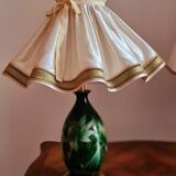 Green lamp signed Louis Drimmer
